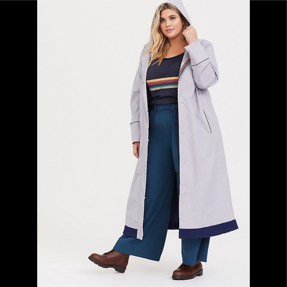 Torrid Dr Who Coat size 5 NWOT